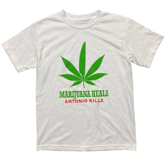 ANTONIO KILLZ MARIJUANA HEALZ 4/20 TEE